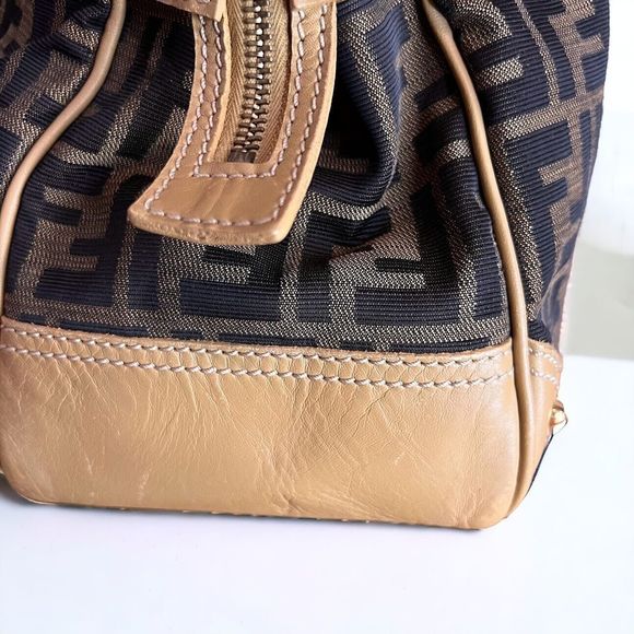 Vintage Fendi Zucca Doctor Bag Large Authentic - Picture 10 of 17
